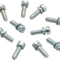 S&S Slotted Screw with Lock Washer 10-24 x 3/4" 10-Pack