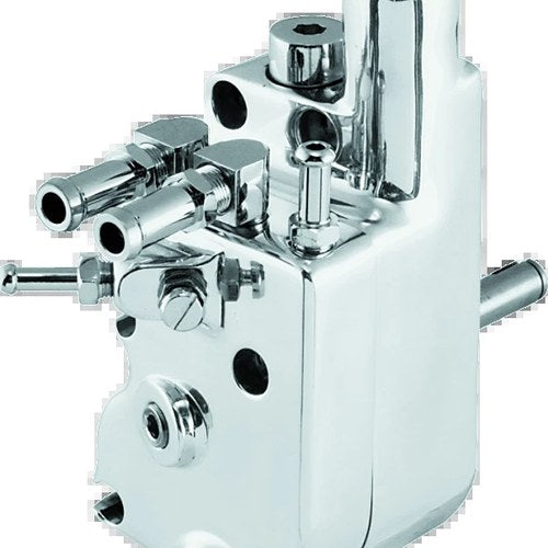 TwinPower Polished Oil Pump for Harley Big Twins 1973-1991 – Fits FX, FL, Flhs