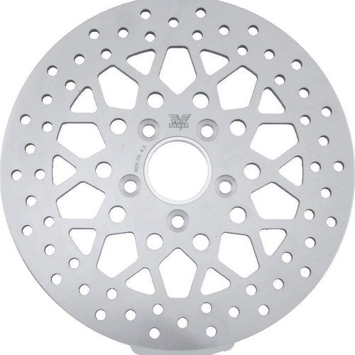 Twin Power 666842 11.5" Rear Solid Rotor for Harley Big Twin 2008-2017