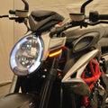 New Rage Cycles For 17+ MV Agusta Brutale Front LED Turn Signals – Fits