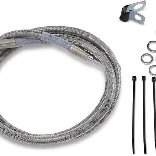 DS Braided Brake Line Kit Front +6" Harley Davidson Softail/Dyna #143713