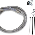 DS Braided Brake Line Kit Front +6" Harley Davidson Softail/Dyna #143713