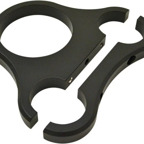 Drag Specialties T-Bar Single Gauge Mount for Mini Gauge 1.25" Flat Black