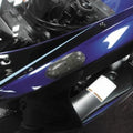 Hotbodies Flush Mount Turn Signal/Mirror Block Off Clear #S06GS-SIG-CLR