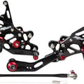 Hotbodies Mgp Fully-Adjustable Rearsets #61101-2500 for Suzuki GSX-R600/GSX-R750