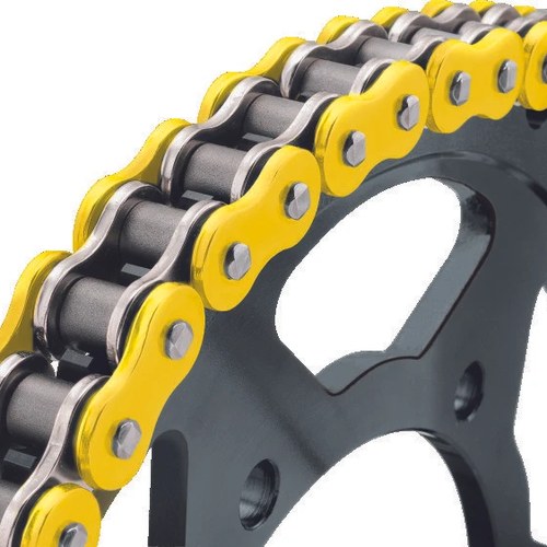 BikeMaster 530x120 Bmxr O-Ring Chain - Yellow for Powersports Engines