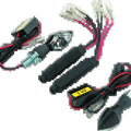 BikeMaster LED Micro Brite Pair - Black, Waterproof, For 150,000 Mcd Brightness