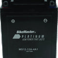 BikeMaster Agm Battery MS12-12A-4A1 – Fits Kawasaki KZ550 & Honda CB650