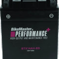 BikeMaster Maintenance Free Battery BTX14AH-BS for Powersports Vehicles