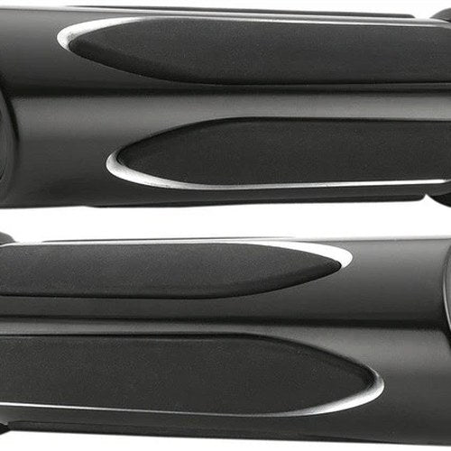 Arlen Ness Deep Cut Comfort Grips Black #07-051 Harley Davidson
