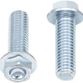 Bolt Motorcycle Hardware Hex Head Low-Profile Flange Bolts M8 x 25mm 10-Pack
