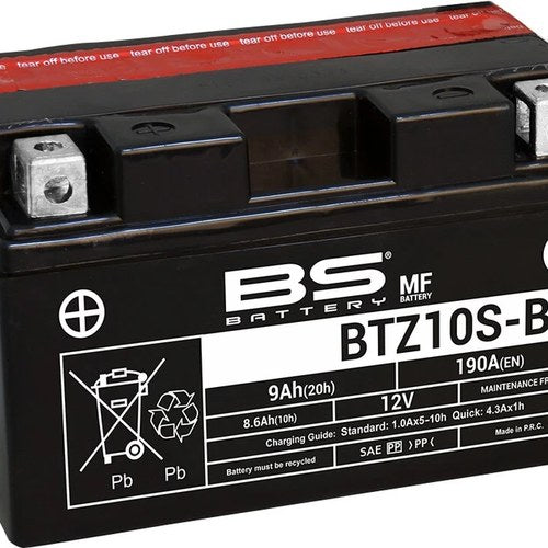 BS Battery Maintenance Free Battery BTZ10S-BS #300696