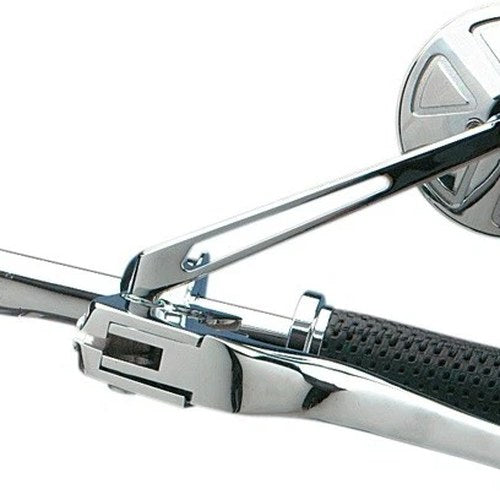 DS Arlen Ness Round Series Mirror With Stealth II Stem