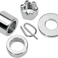Colony Axle Spacer/Nut Kit Rear Chrome #2040-4 Harley Davidson Sportster