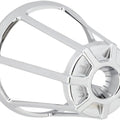 Arlen Ness Monster Sucker 90-Degree Air Cleaner Cover Beveled Chrome