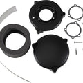 DS High Performance Dragtron II Air Cleaner 6" Black #212261 Harley Davidson