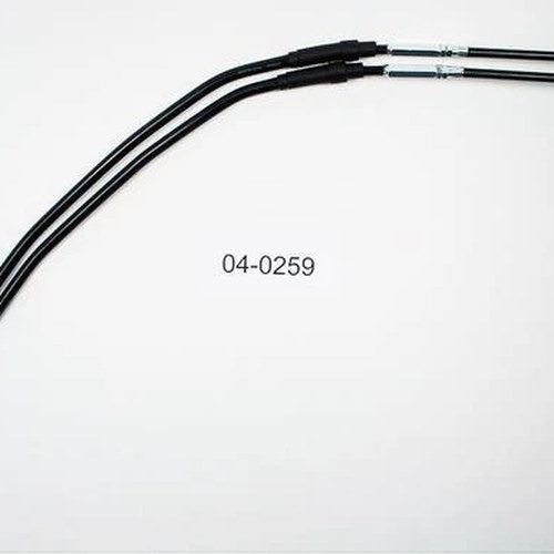 Motion Pro Push/Pull Throttle Cable Set Black #04-0259 fits Suzuki SV650/SV1000