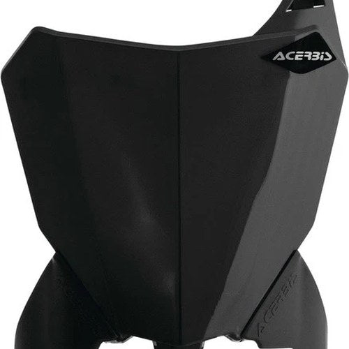 Acerbis Raptor Front Number Plate Black fits Honda CRF450R/RX/X/CRF250R 4T