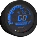 Koso 4" Speedometer Gauge Black #BA051010 Harley Davidson
