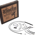 Burly Handlebar Cable/Line Kit for 14" Hangers w/ABS Black #B30-1255