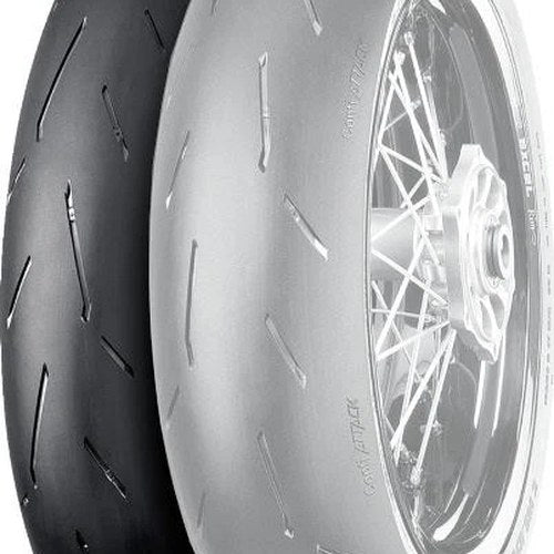 Continental ContiAttack SM2 Cruiser/Street Tire 120/70-17 58H Front Bias TL
