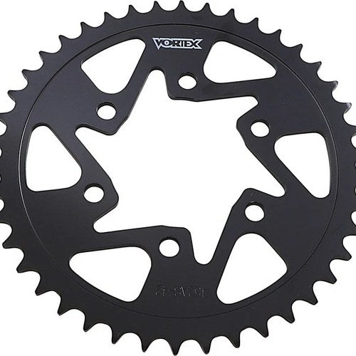 Vortex Steel Rear Sprocket 42T 520 Black #452AS-42 for Kawasaki