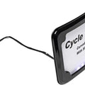 Cycle Visions Curved License Plate Frame 3-Hole Mount Black