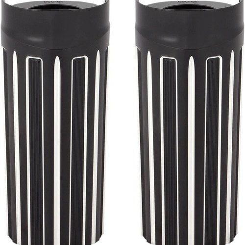 Arlen Ness 10-Gauge Fork Boot Cover +2" Black #20-057 Harley Davidson