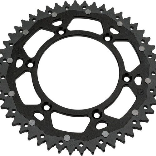Moose Dual Ring Rear Sprocket 49T Black fits Kawasaki/Suzuki
