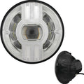 Cyron Lighting Beast II Integrated LED Drl 7" Headlight Chrome
