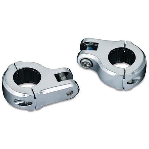 Kuryakyn Brute Highway Peg Mounts for 1.25" Diameter Tubing Chrome