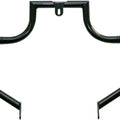 Lindby Linbar Highway Bar 1.25" Black Harley Fxdxt T-Sport w/Mid Ctrls 2001-2003