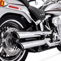 Vance & Hines Pcx Twin Slash Dual Slip-On Mufflers Chrome #18323 Indian Scout