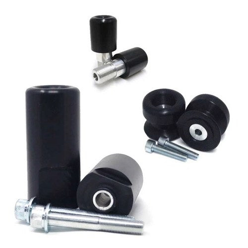 Shogun Standard Complete Frame Slider Kit Black Cut Required fits Yamaha FZ-10