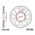 JT Steel Rear Sprocket 520 42T fits Suzuki DR250/SP250/DR370/SP370/SP400