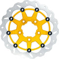 GBrakes Floating Wave Narrow Band Brake Rotor 13" Front Gold #GBDU034
