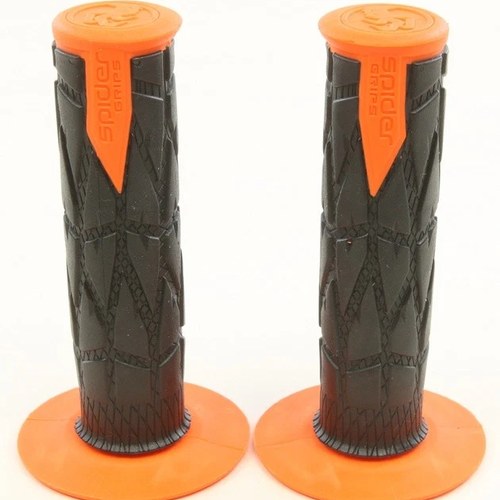 Spider Grips M1 Dual Density Grips Orange/Black 7/8"