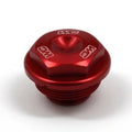 Works Connection Rear Master Cylinder Cover Red #21-765 Husqvarna/Gas
