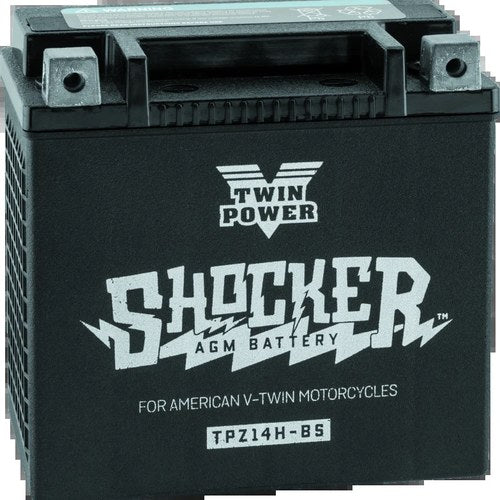 Twin Power YTX-14 Shocker Battery – Fits Harley Davidson V-Rod & Indian Ftr 1200