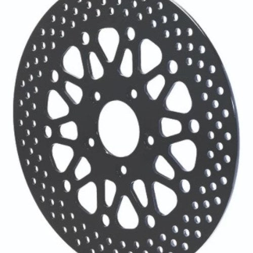 Wilwood Front For Harley-Davidson Motorcycle Rotor - Black Finish, 11.80 X .196