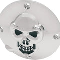DS 3D Skull Derby Cover Chrome Harley Davidson Sportster #142642