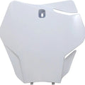 UFO Front Number Plate White GG07130041 Gas MC 125/MC 250
