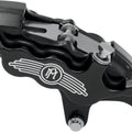 PM 6-Piston Bolt-On Caliper for 13" Rotor Front Right Contrast Cut 0051-2918-BM