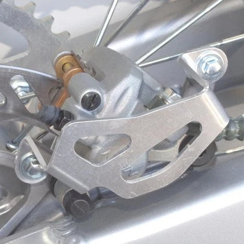 Works Connection Aluminum Rear Brake Caliper Guard #25-022 for Kawasaki/Suzuki