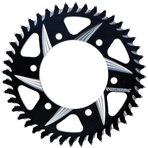 Vortex CAT5 Rear Aluminum Sprocket 42T Black for Kawasaki Ninja ZX-14 06-14