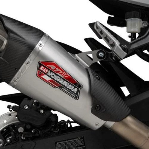 Yoshimura AT2 Race Series Full Exhaust System SS/CF for Kawasaki Ninja 500R 2024