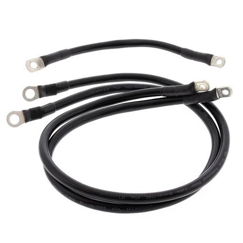 All Balls Battery Cable Kit Black #79-3007-1 Harley Davidson