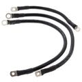 All Balls Battery Cable Kit Black #79-3006-1 Harley Davidson