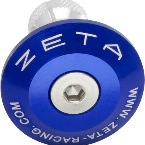 Zeta Bar End Plugs Blue 29mm