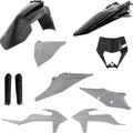 Acerbis Full Plastics Kit Black/Gray KTM 350 EXC-F/500 EXC-F/350 XCF-W